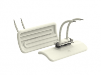 Керамический инфракрасный излучатель HTE 0.25 кВт/230 В; 122 × 60 мм; Провод 100 мм; с термопарой