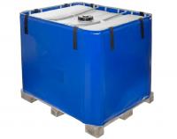 Греющий жакет НПГЕ 1800/ТП (ЭЧЕ-1800/ТП), ПВХ, с термопарой 20-70С для еврокуба